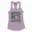 Straight Outta Pondy Women's Racerback Tank in Lilac Color